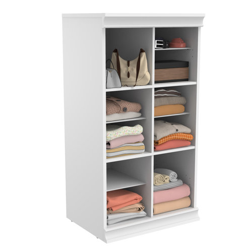 ClosetMaid Modular Storage 21.38" W Shelving Unit with 12 Shelves